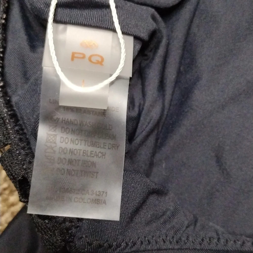 NWT PQ Mid High Neck Lace One Piece Swimsuit - Picture 11 of 15